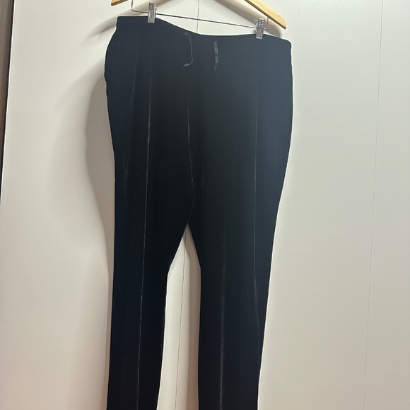 Joseph Black Velvet Pants - Picture 3 of 6